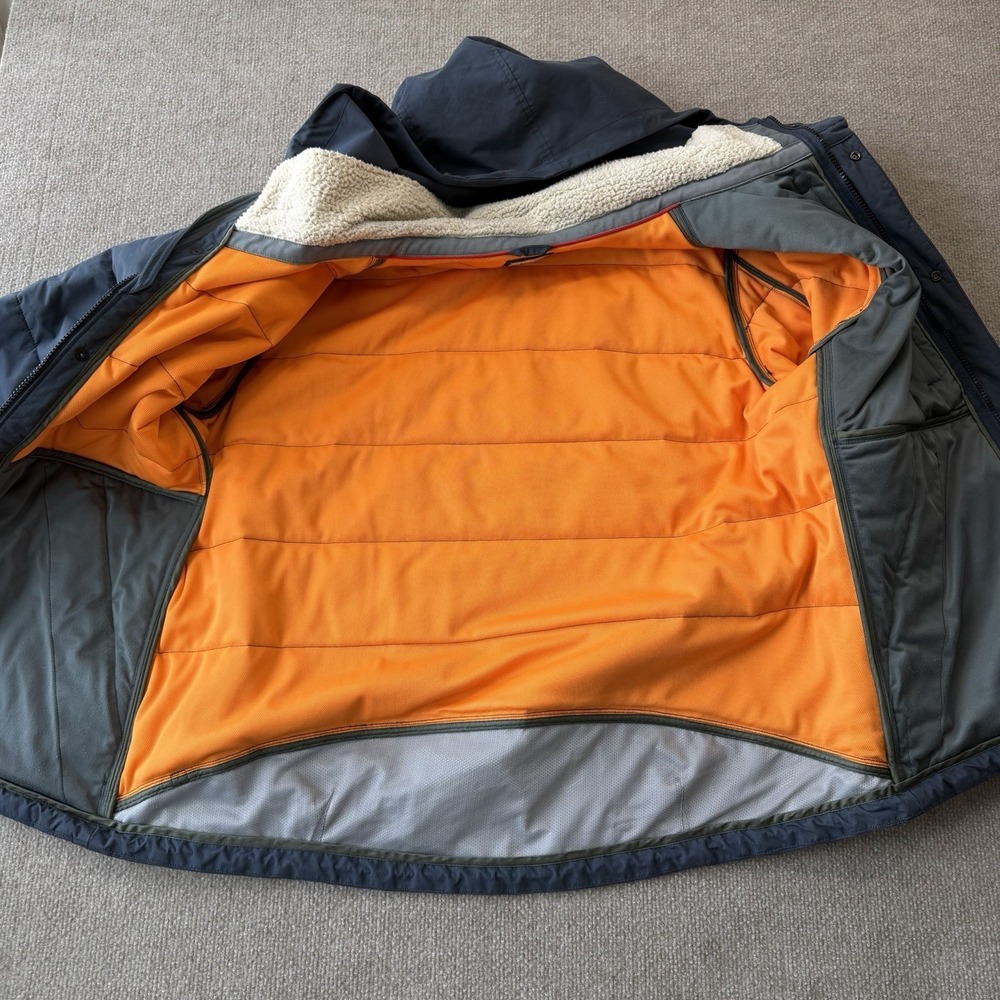 Relwen Channel Boarder Jacket Medium Navy Blue Huckberry Insulated Snow Coat L - Picture 10 of 11